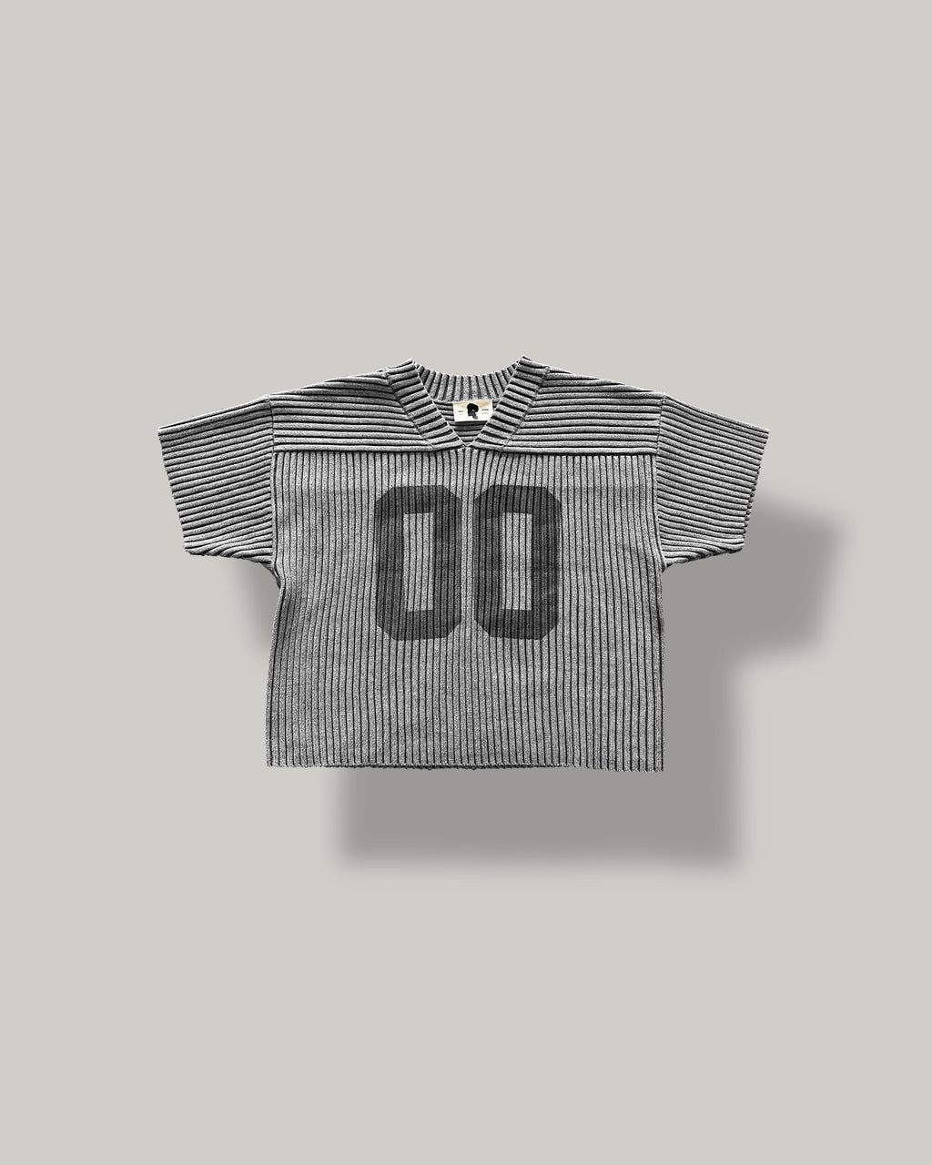 Grey Knitted Jersey