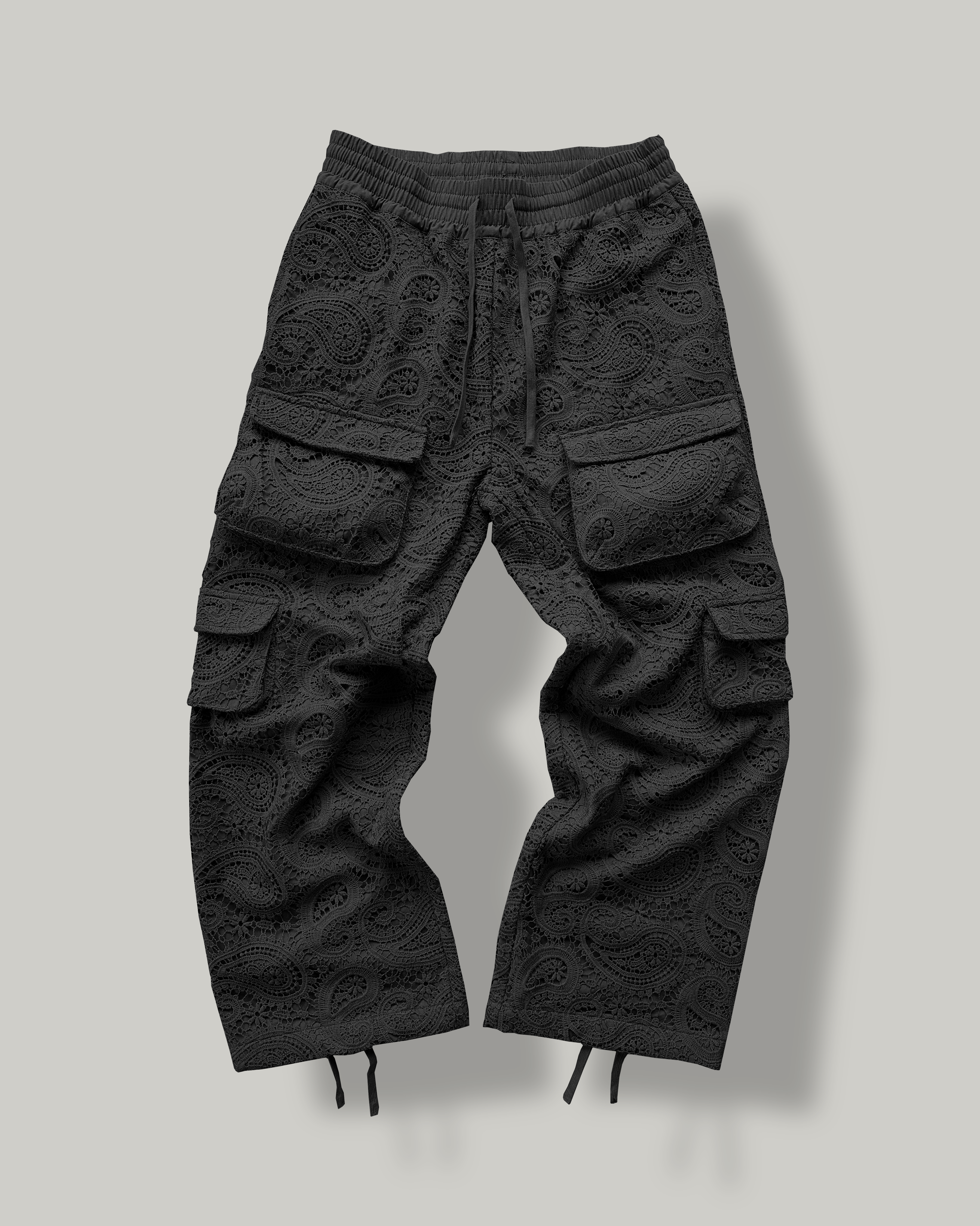 Coal Crochet Pants – saaltstudio