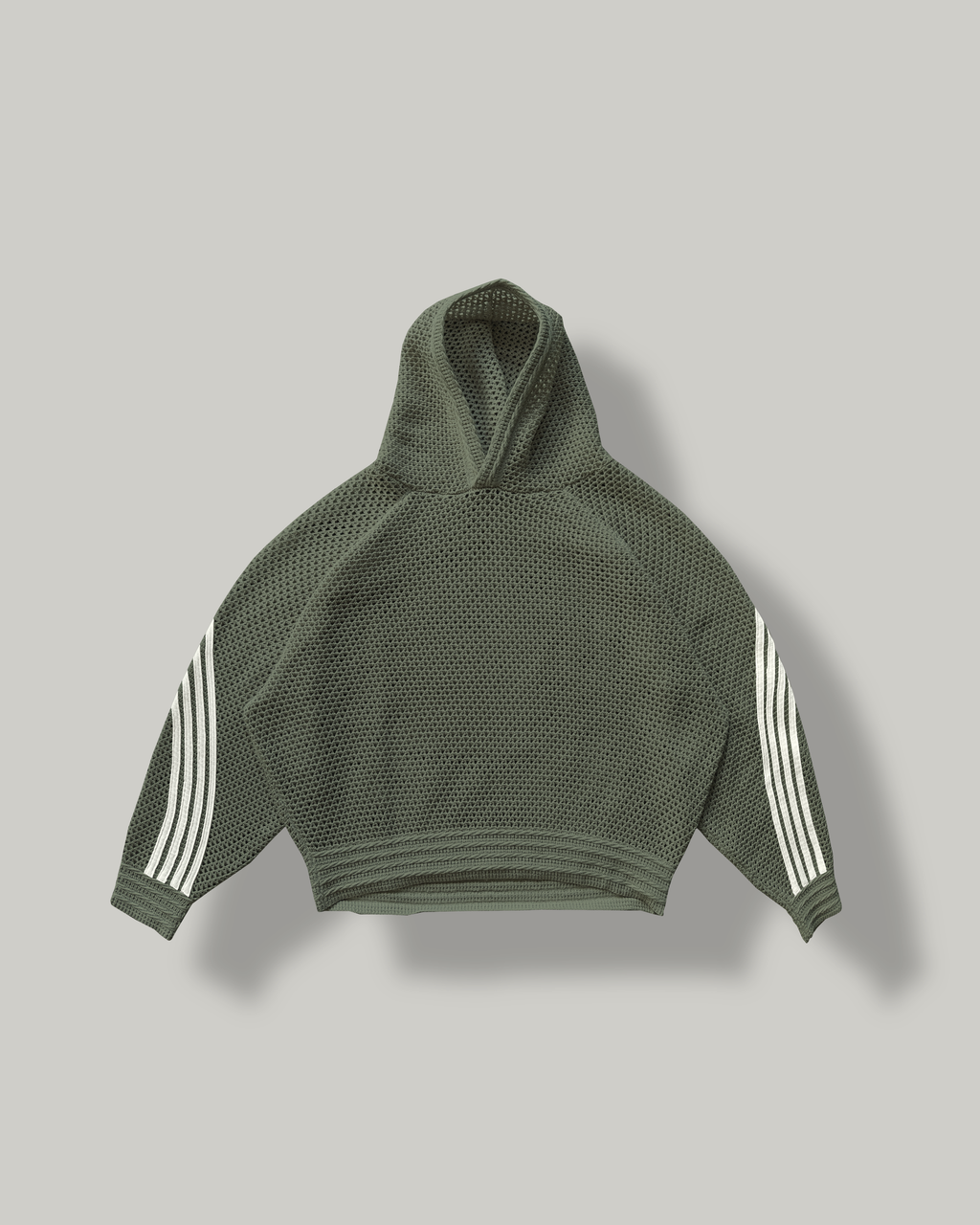 Moss Crochet Hoodie