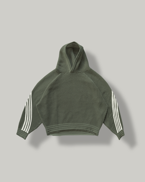 Moss Crochet Hoodie