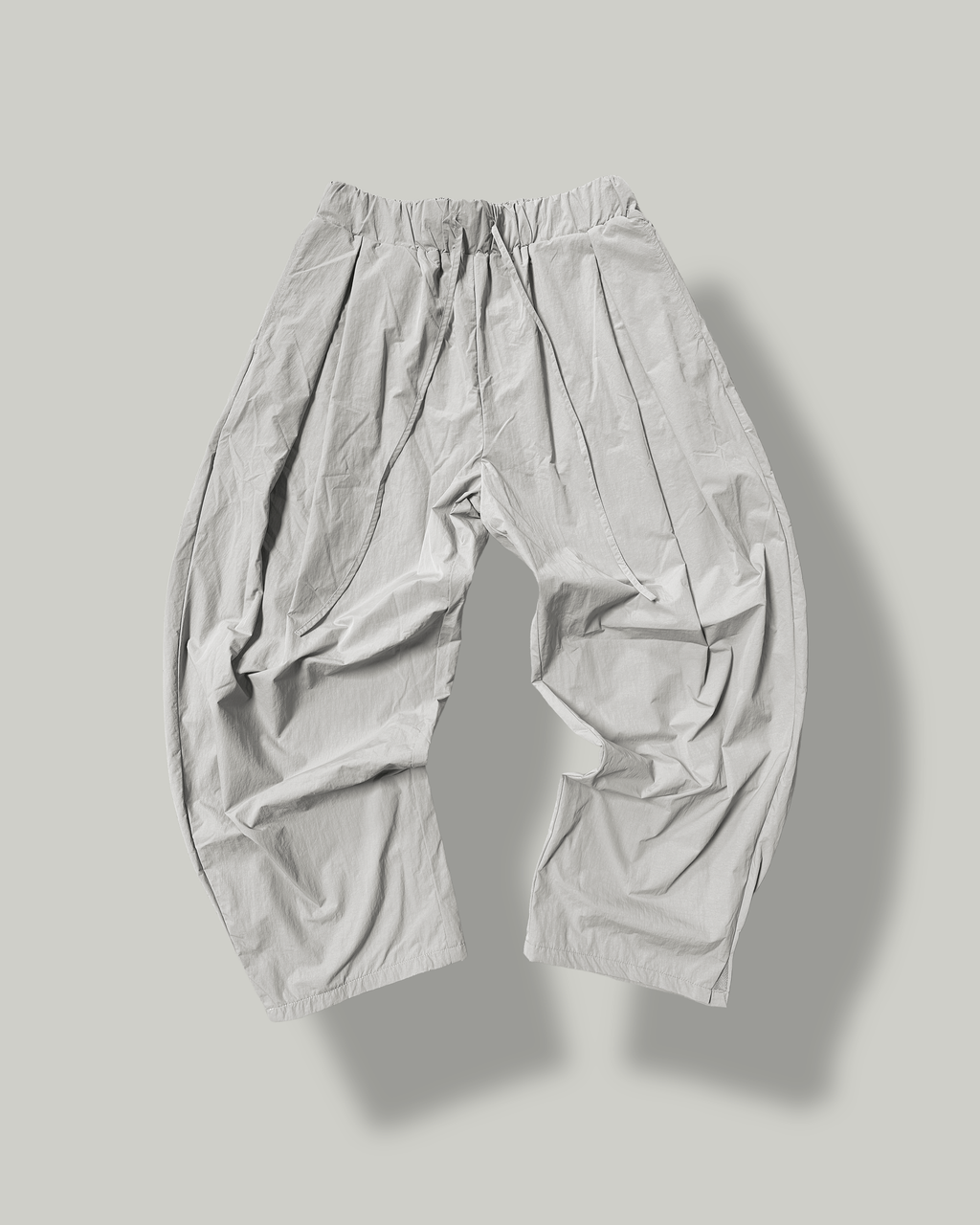 Sand Nylon Trousers
