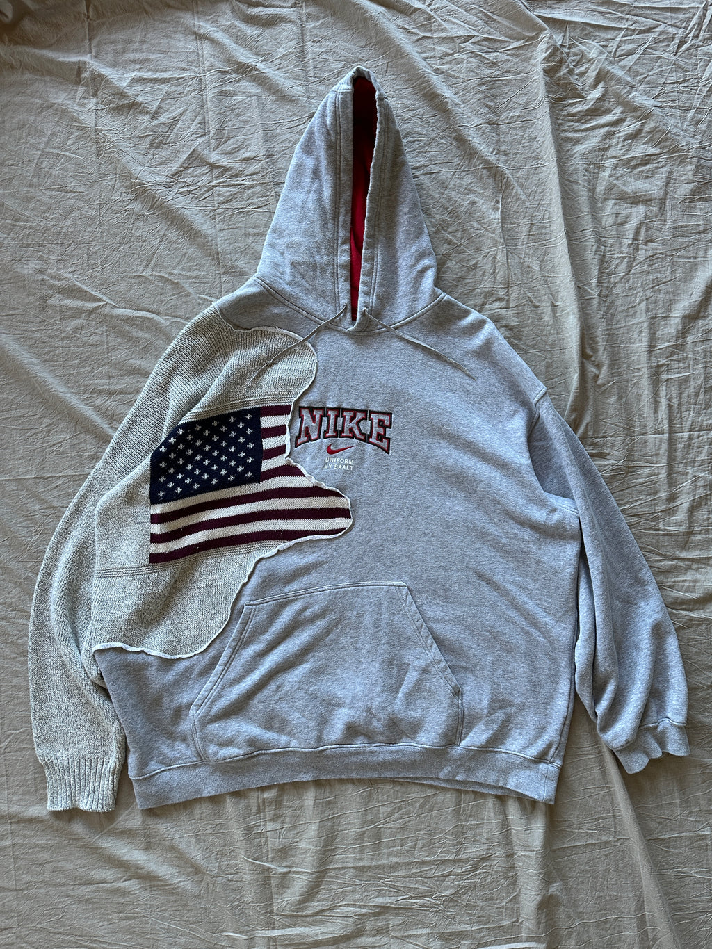 Hand Reconstructed Hoodie