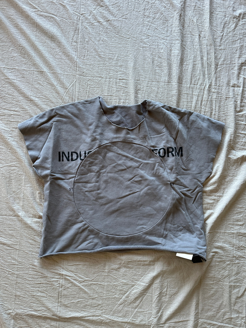 Grey Cap Sleeve Tee Proto