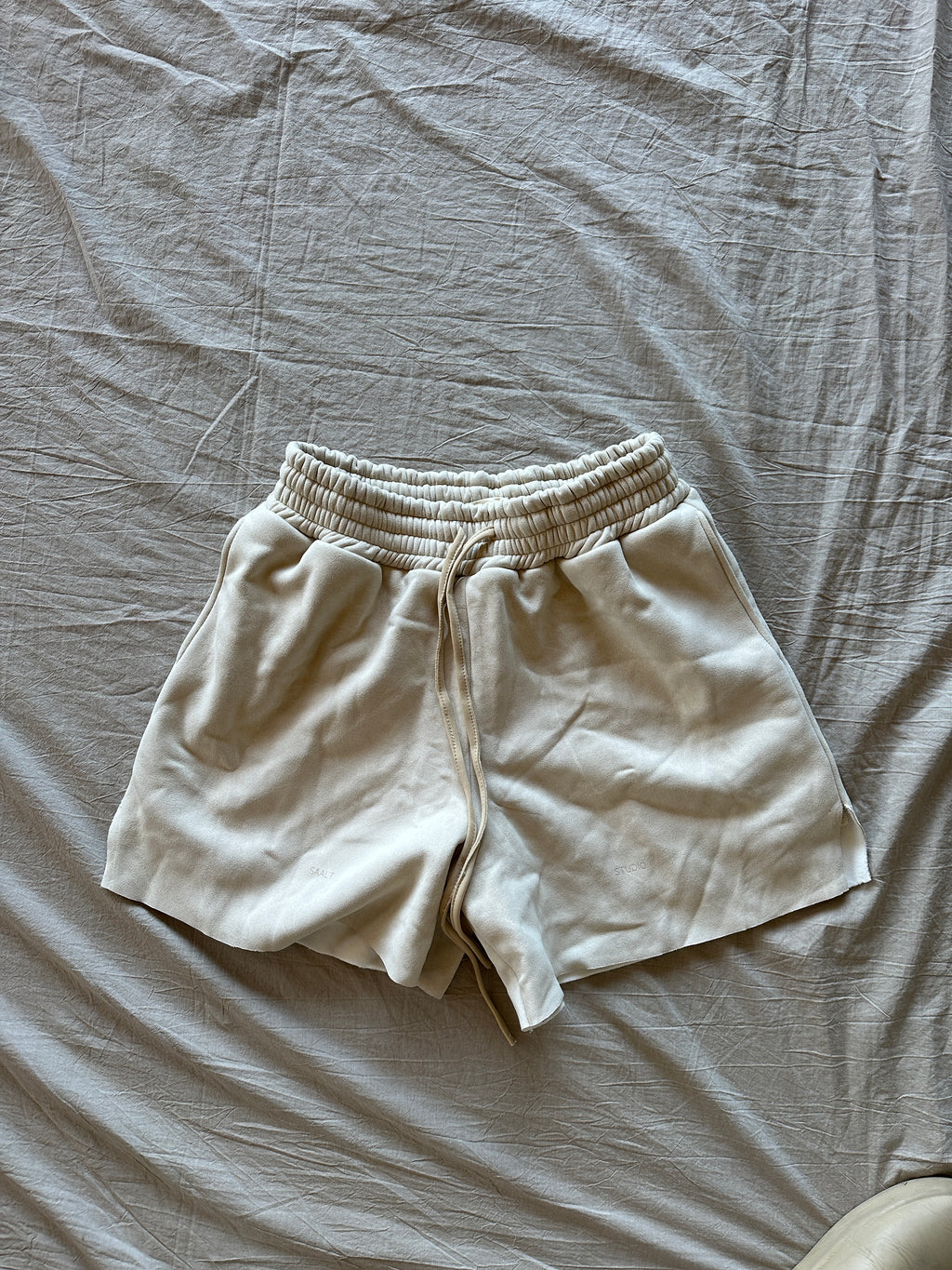 Cream Souffle Shorts