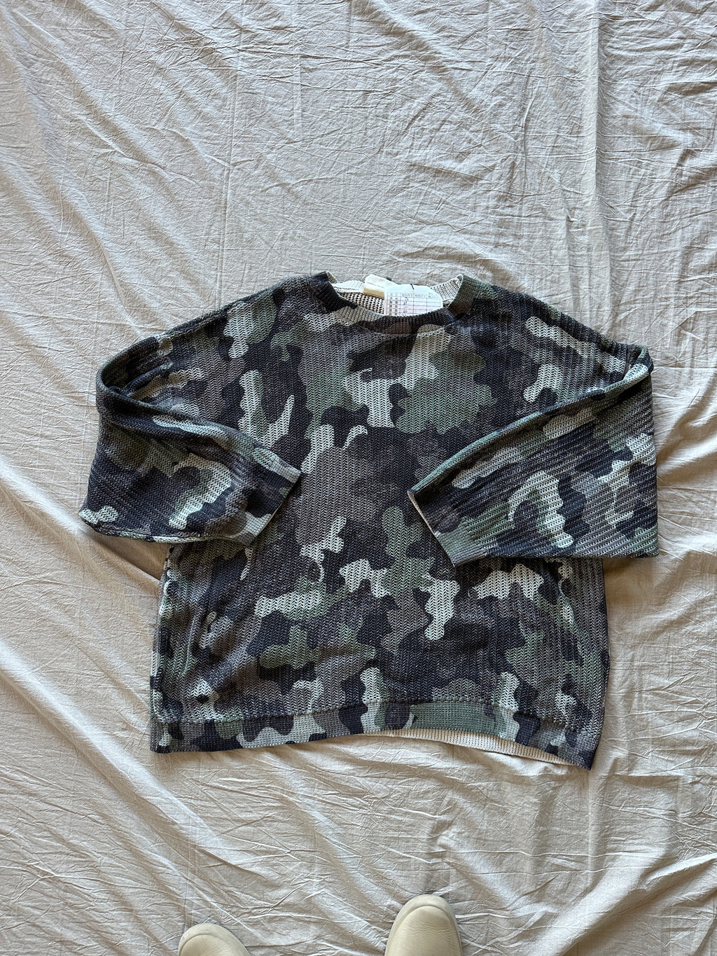 Camo Dyed Pullover