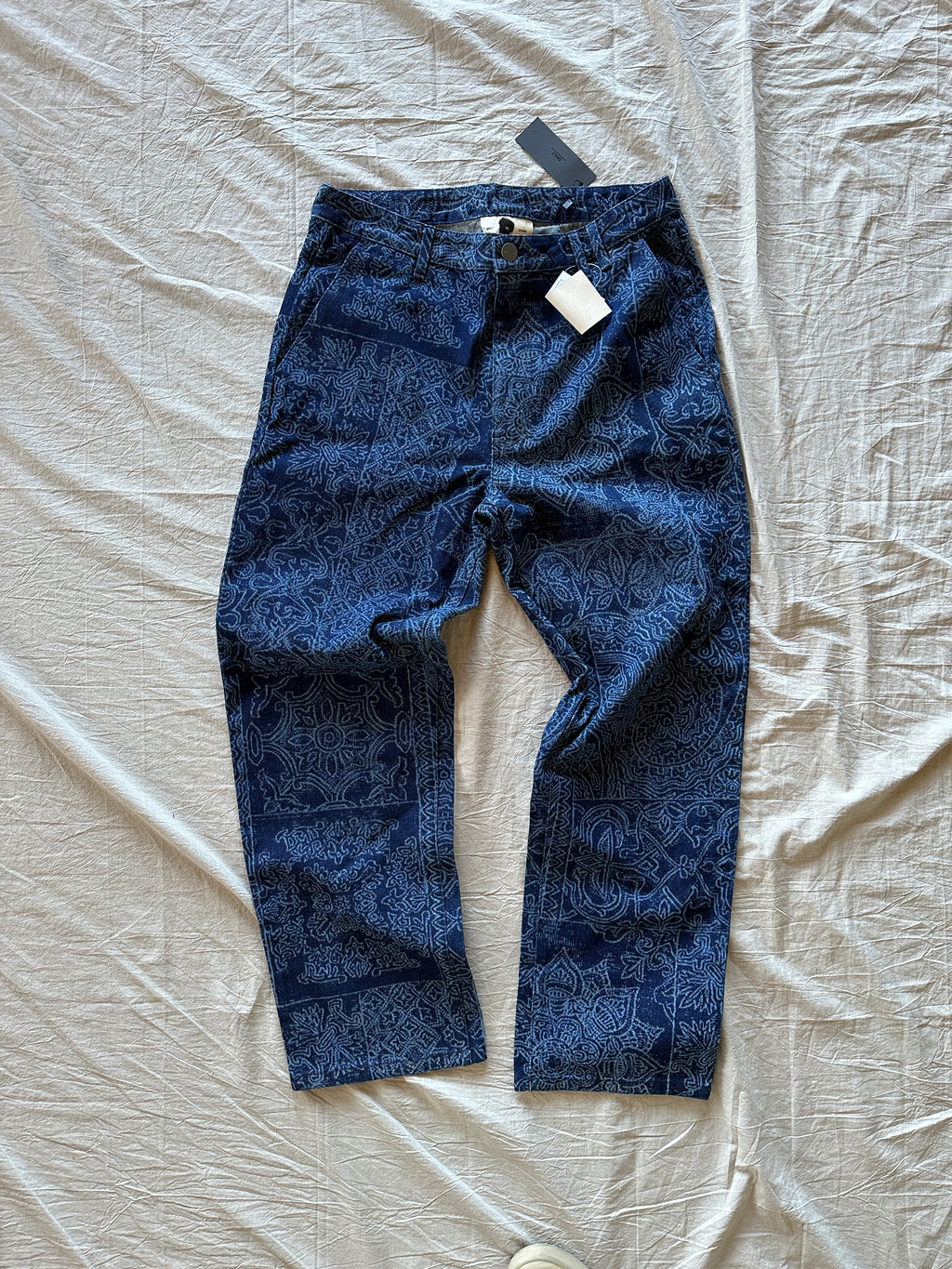 Engraved Denim Raw Proto