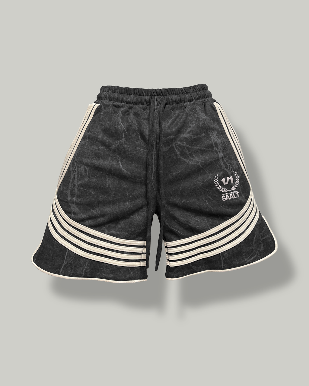 Charcoal Souffle Shorts