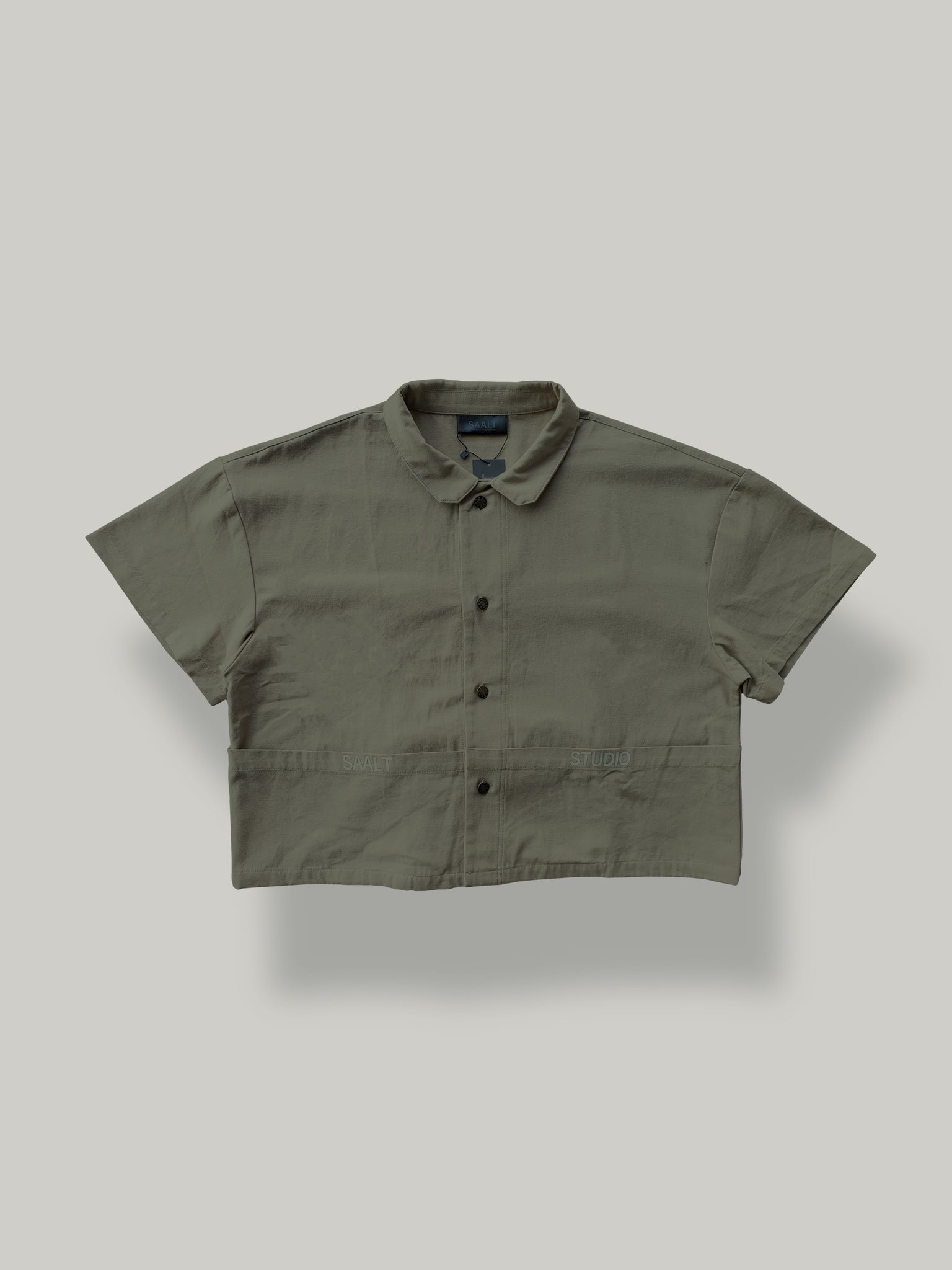 CARGO OVERSHIRT DARK MOSS