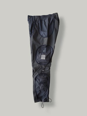 Double Layer Cargo Pants Dark